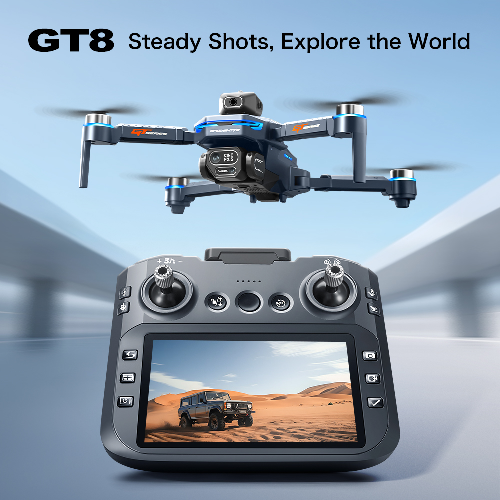 Drone Battery Adapter - GT8 Obstacle Avoidance Aerial Drone –