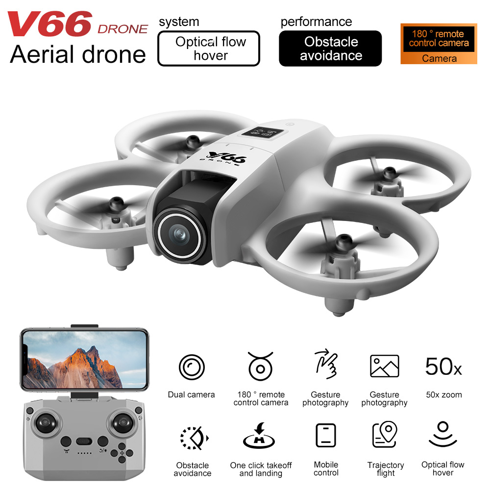 New V66 Mini Drone HD Camera 4 - Drone Battery Adapter review and price