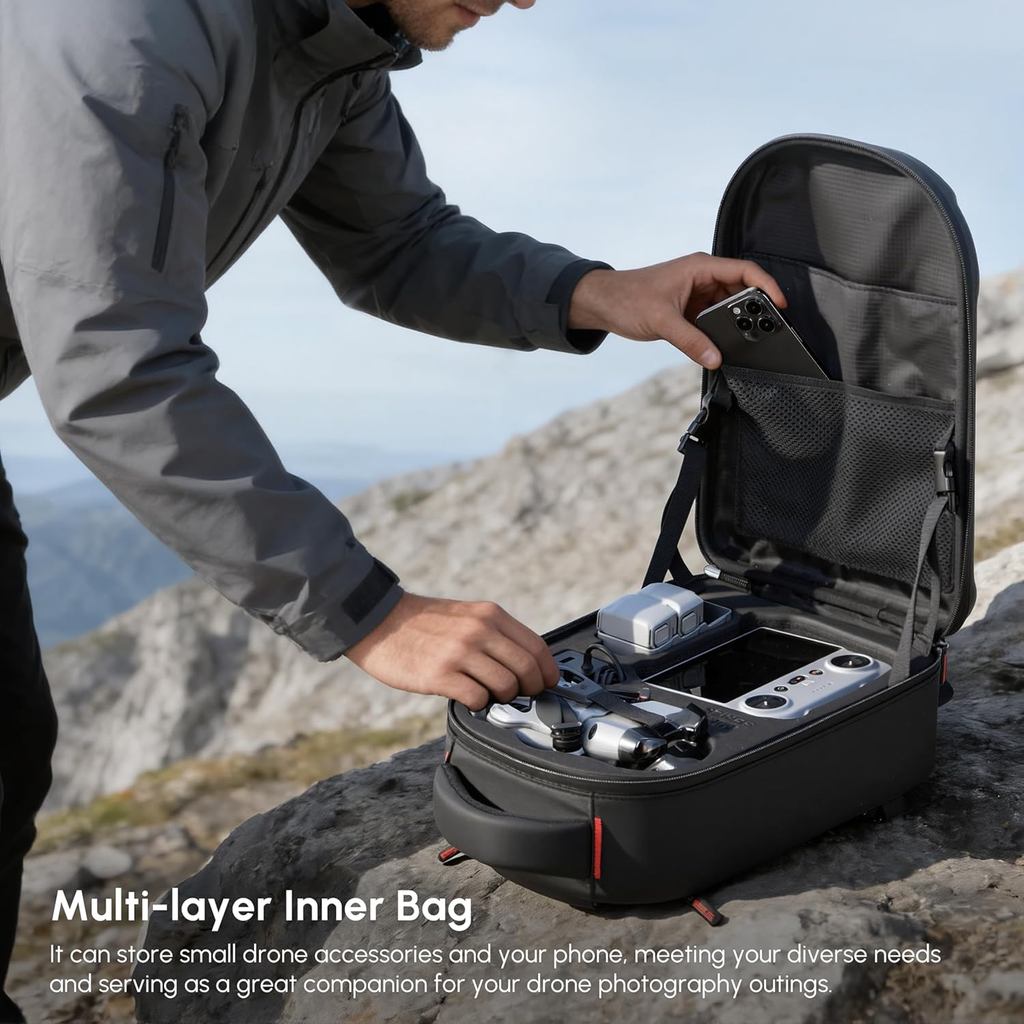 Waterproof Hard Carrying Backp - Drone Backpack review and price
