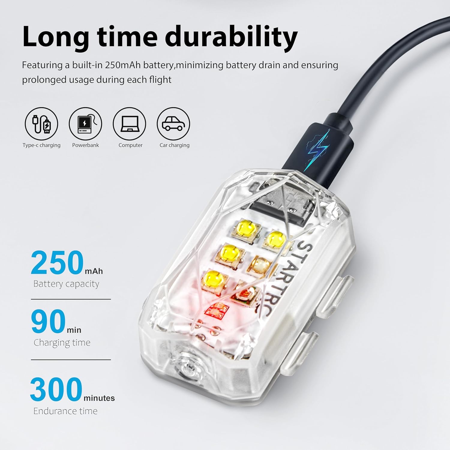 STARTRC Drone Strobe Light Ant - Drone Beacon Light review and price