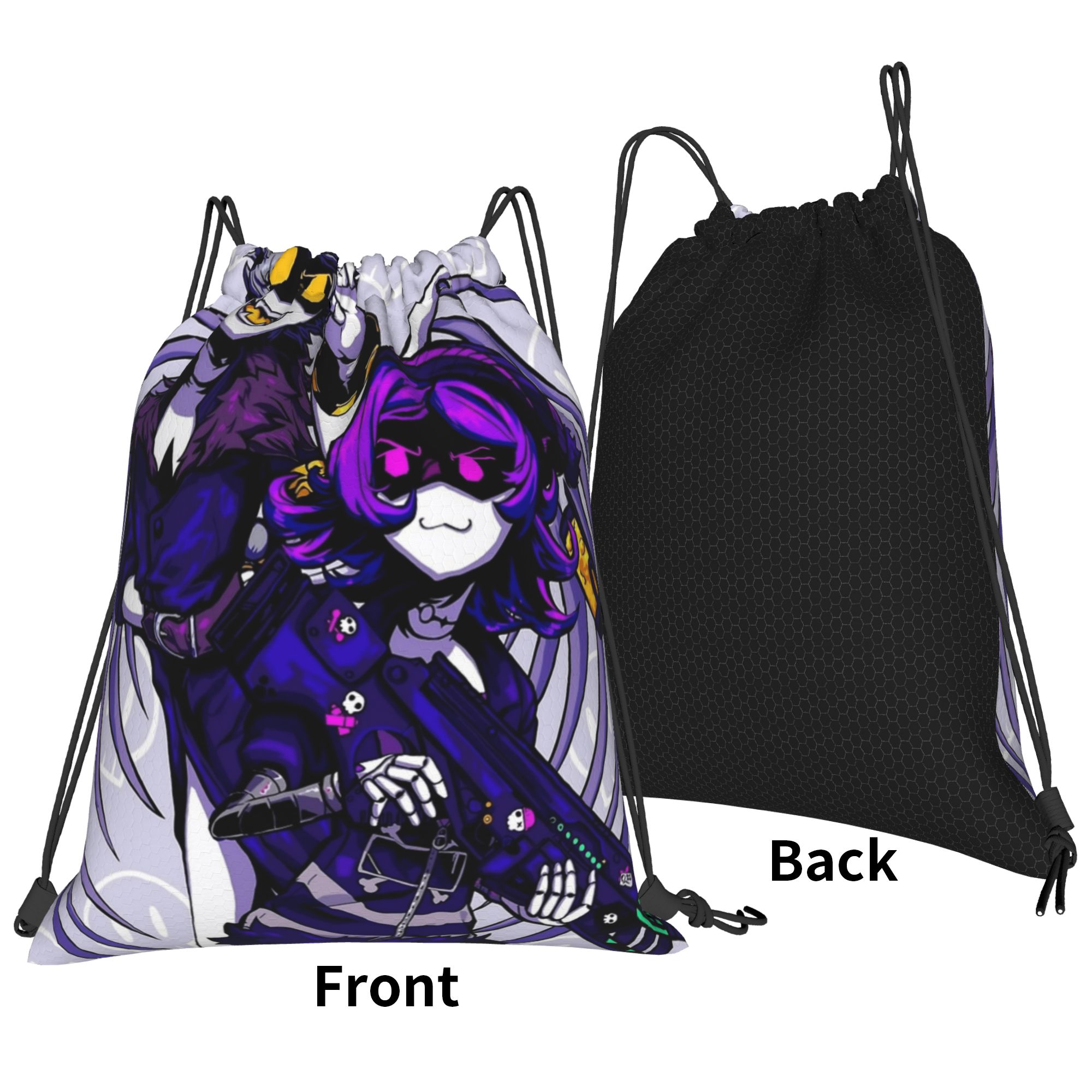 Murder Drones Anime Drawstring - Drone Backpack review and price