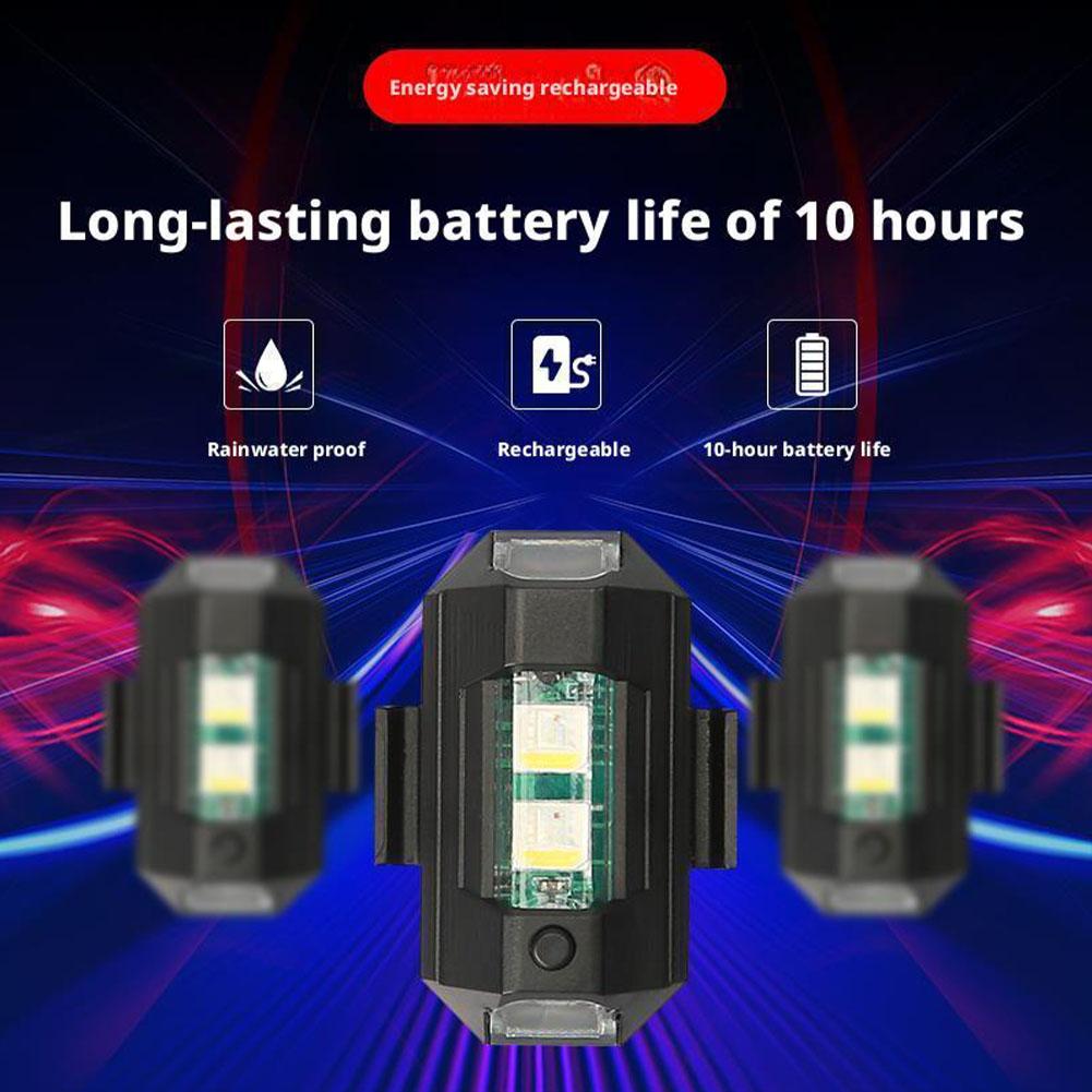 2PCS Mini LED Strobe Lights De - Drone Beacon Light review and price